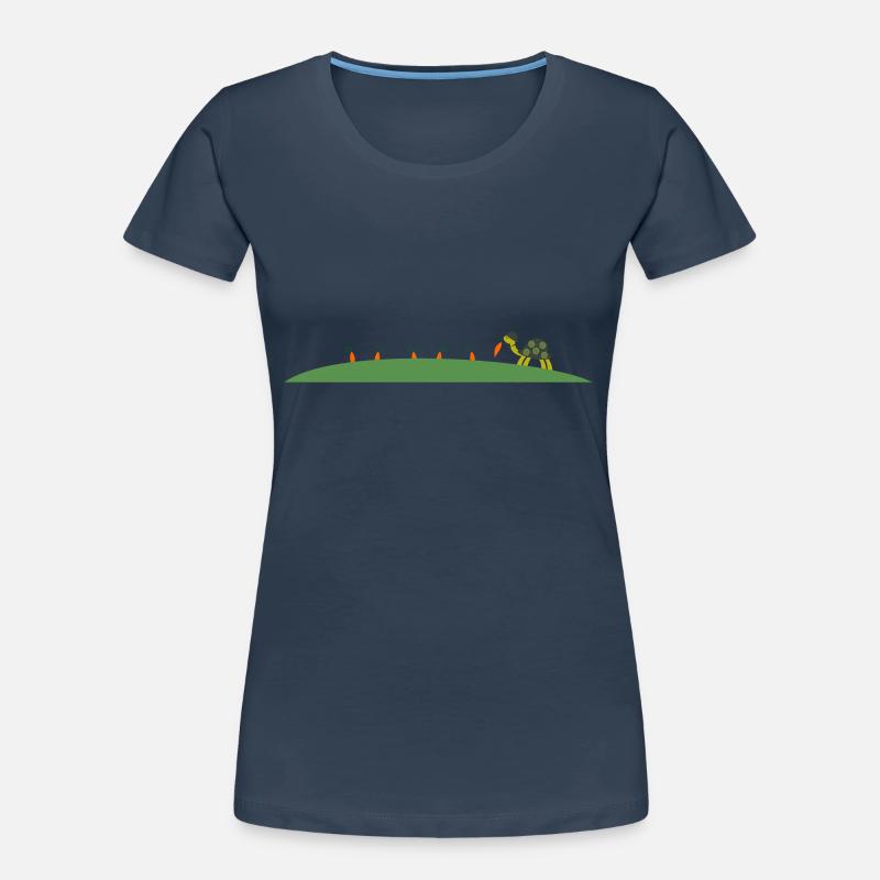 Conception de tortue T-shirt bio Premium Femme