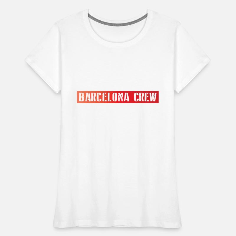 Équipage de Barcelone T-shirt bio Premium Femme