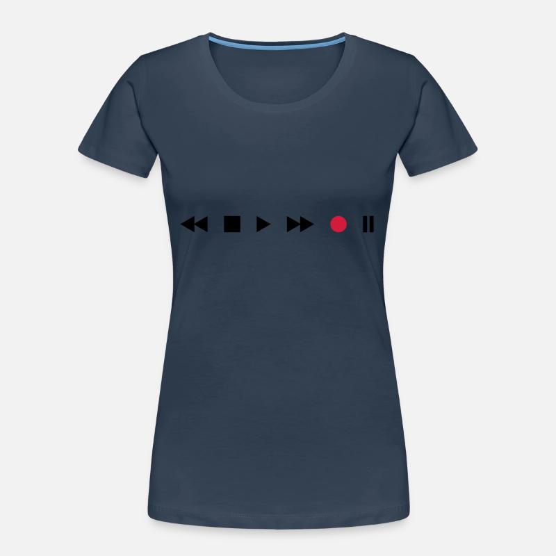 Tape Deck Women's Premium Organic T-Shirt