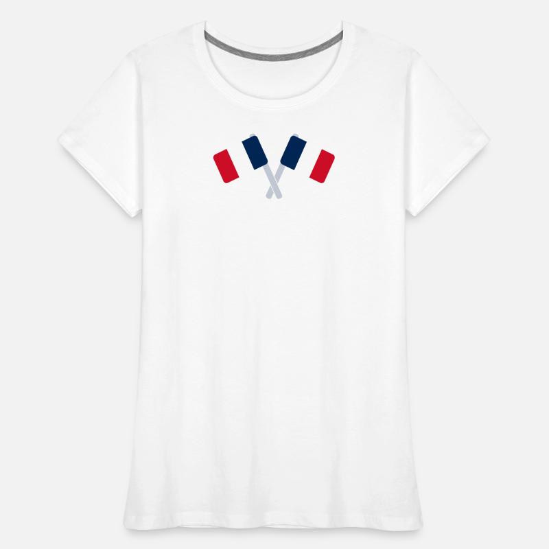 Français Sur Demande Interprète Français T-shirt bio Premium Femme