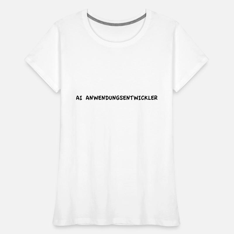 AI Application Developer Women's Premium Organic T-Shirt