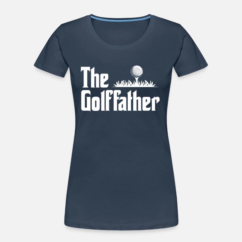 Le Golffather Golfen Golf Inputt Caddy Pusha T-shirt bio Premium Femme