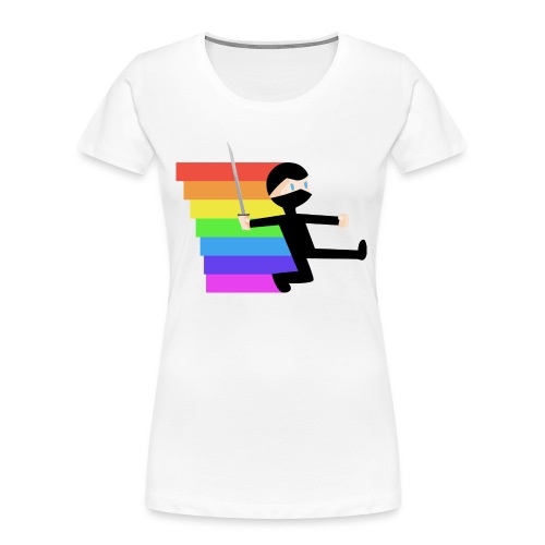 Spectroscopy-Ninja_diag - Frauen Premium Bio T-Shirt