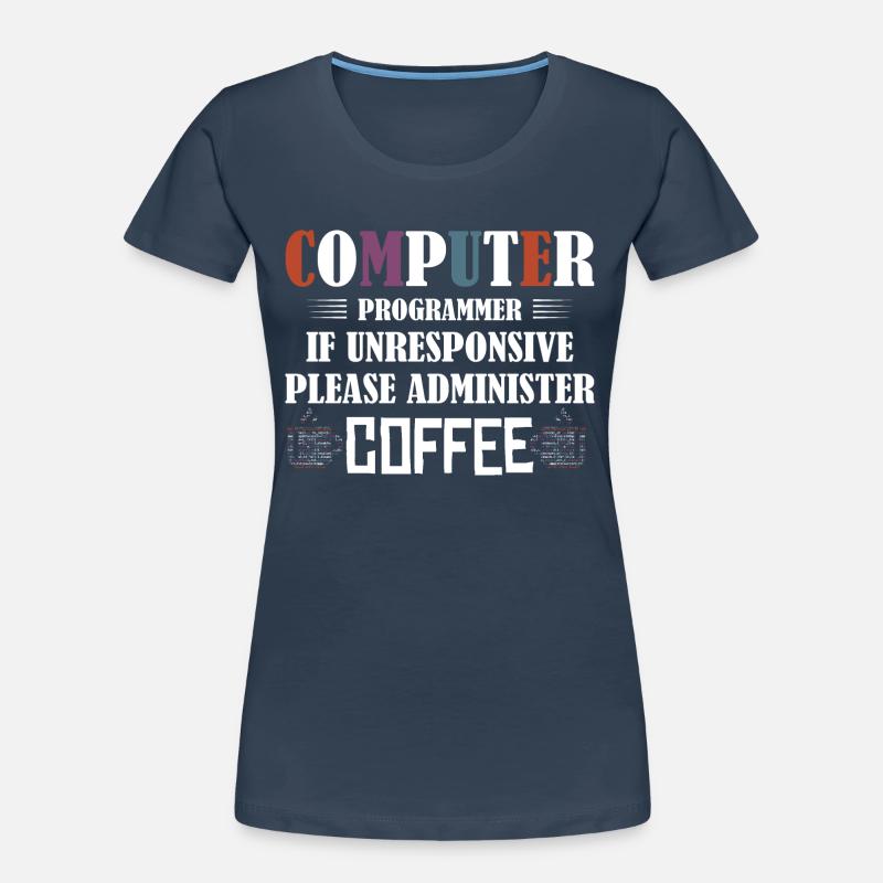 Codage de logiciels de programmation informatique T-shirt bio Premium Femme