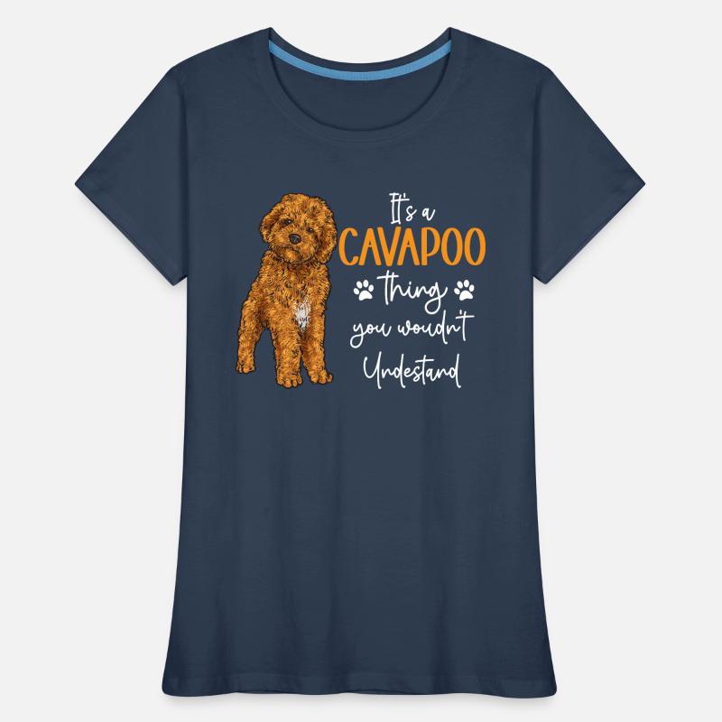 Cavapoo Cavoodle Capoodle Dog Women's Premium Organic T-Shirt