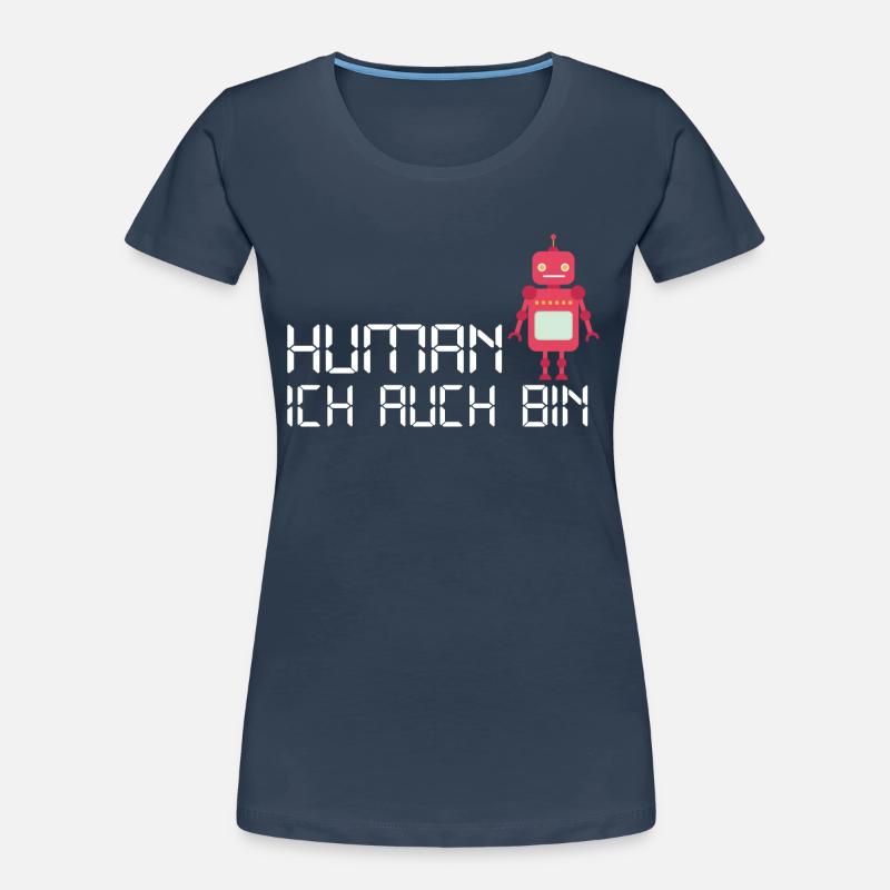 Human Robot Android Feels Human Women's Premium Organic T-Shirt