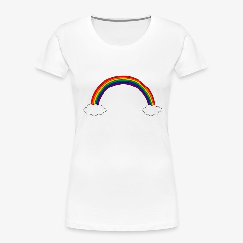 Regenbogen - Frauen Premium Bio T-Shirt