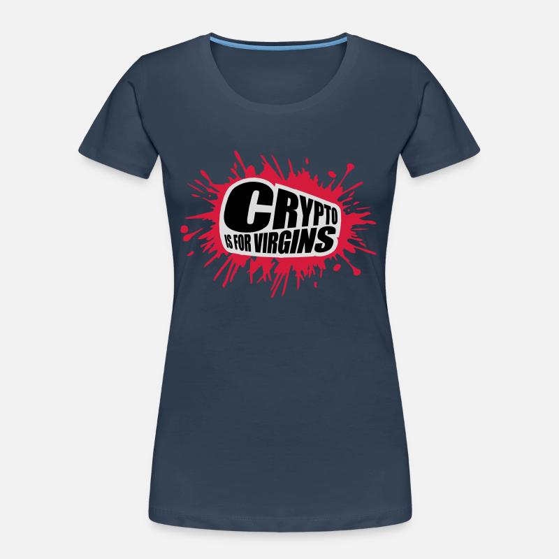 Crypto est pour les vierges T-shirt bio Premium Femme