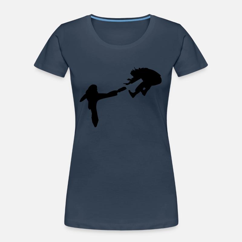 Kampf Frauen Premium Bio T-Shirt