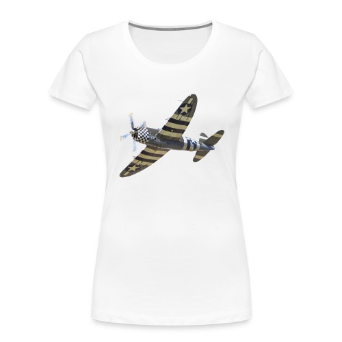 P-47 Thunderbolt - Frauen Premium Bio T-Shirt