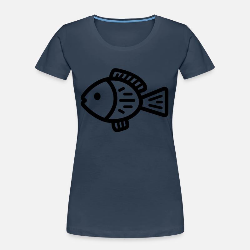 fish Women's Premium Organic T-Shirt