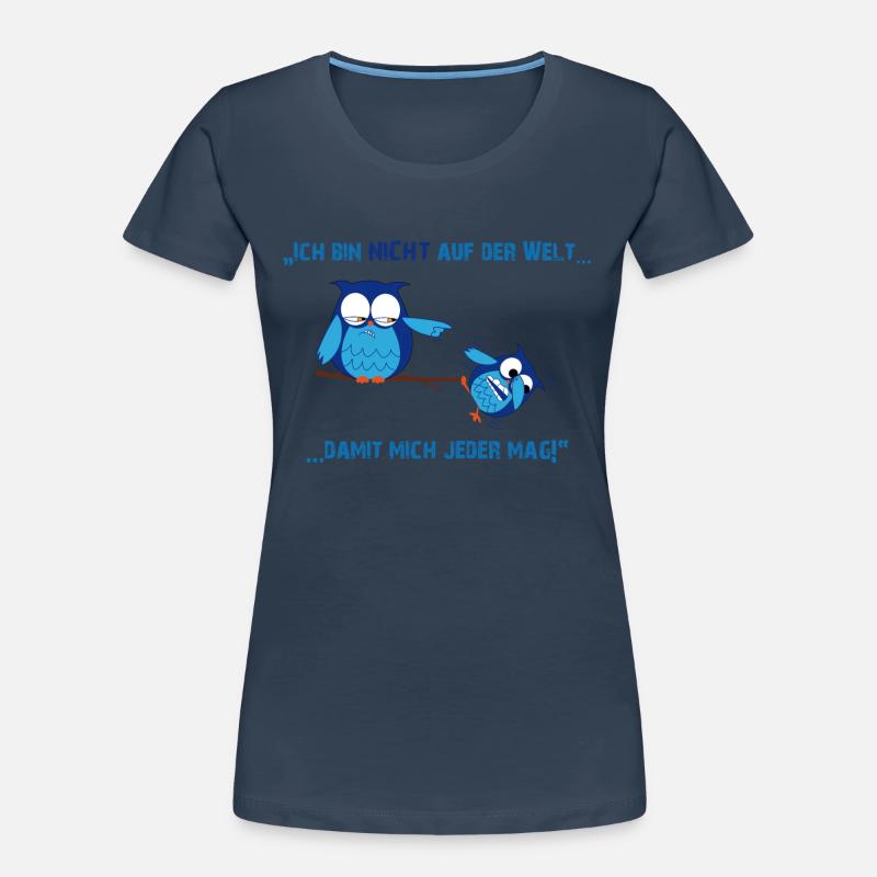 Böse Eule Frauen Premium Bio T-Shirt