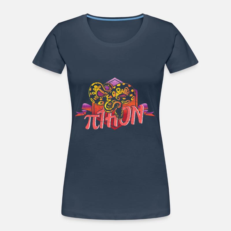 Pi Mathematics Python Women's Premium Organic T-Shirt