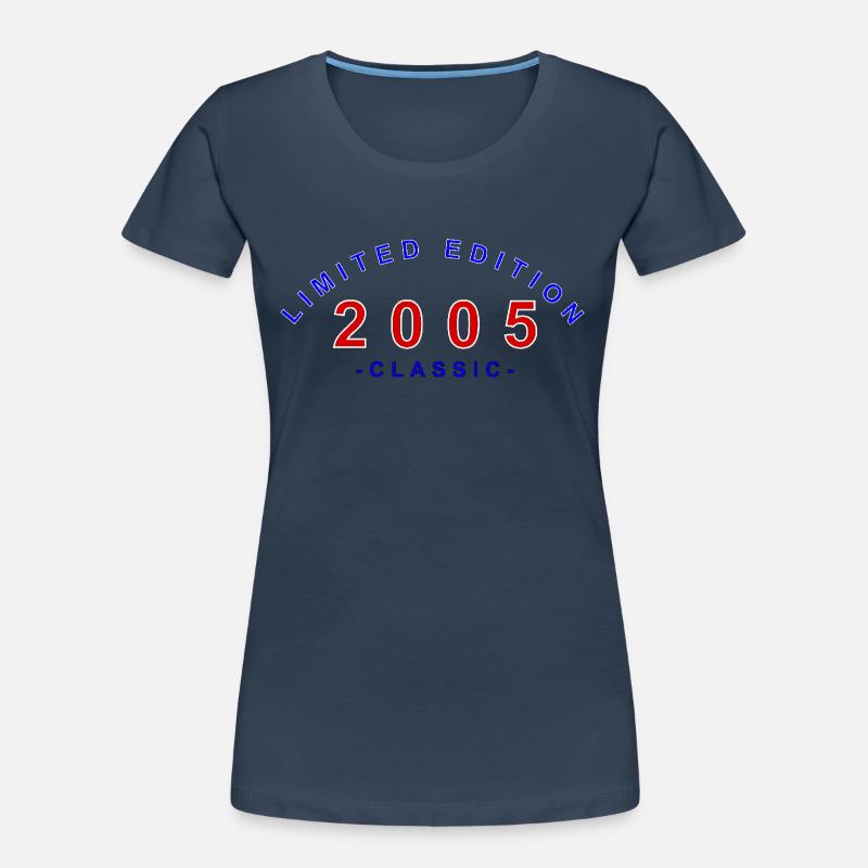 2005 Édition Limitée Classique T-shirt bio Premium Femme