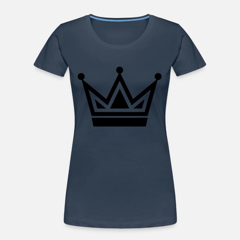 crown de Frauen Premium Bio T-Shirt