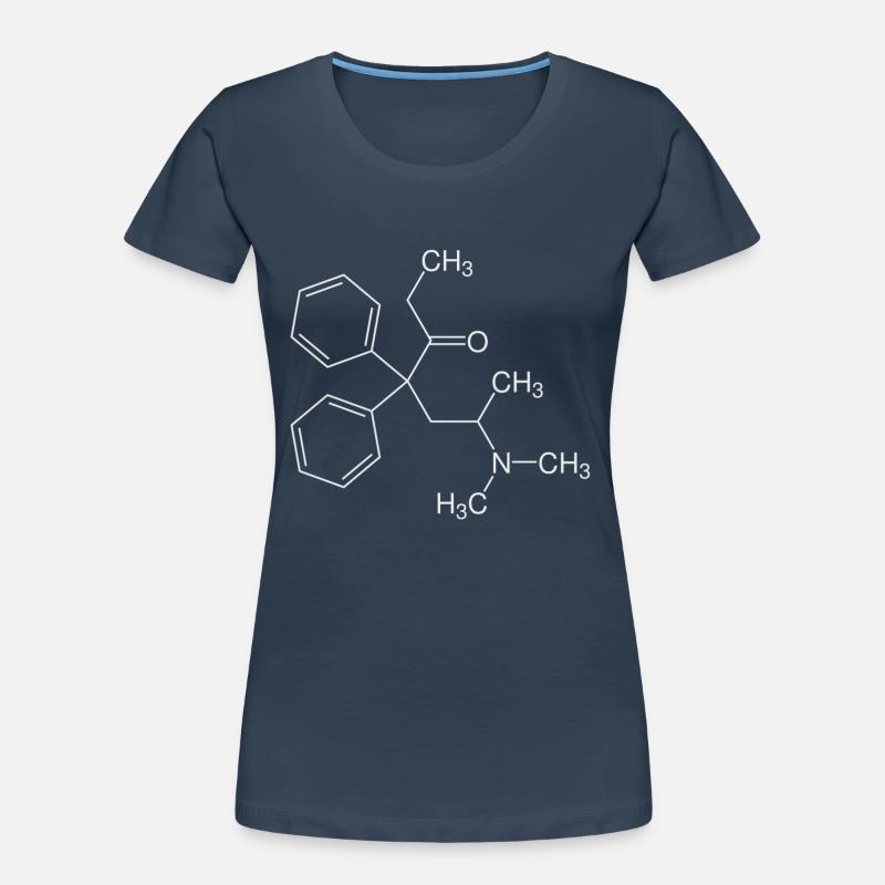 Formule structurelle à la méthadone T-shirt bio Premium Femme