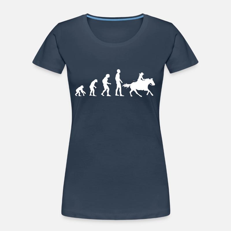 Evolution Western T-shirt bio Premium Femme