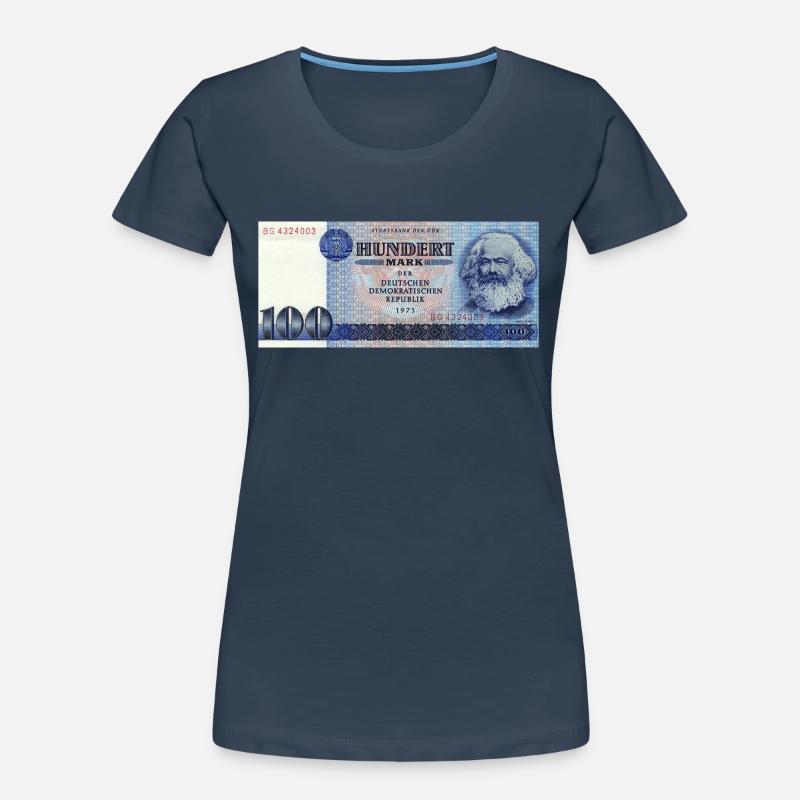 100 marks de la RDA T-shirt bio Premium Femme