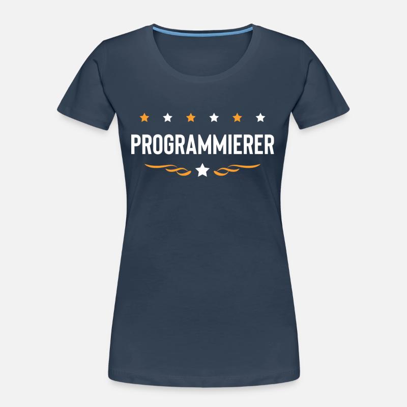 Programmierer Beruf Frauen Premium Bio T-Shirt