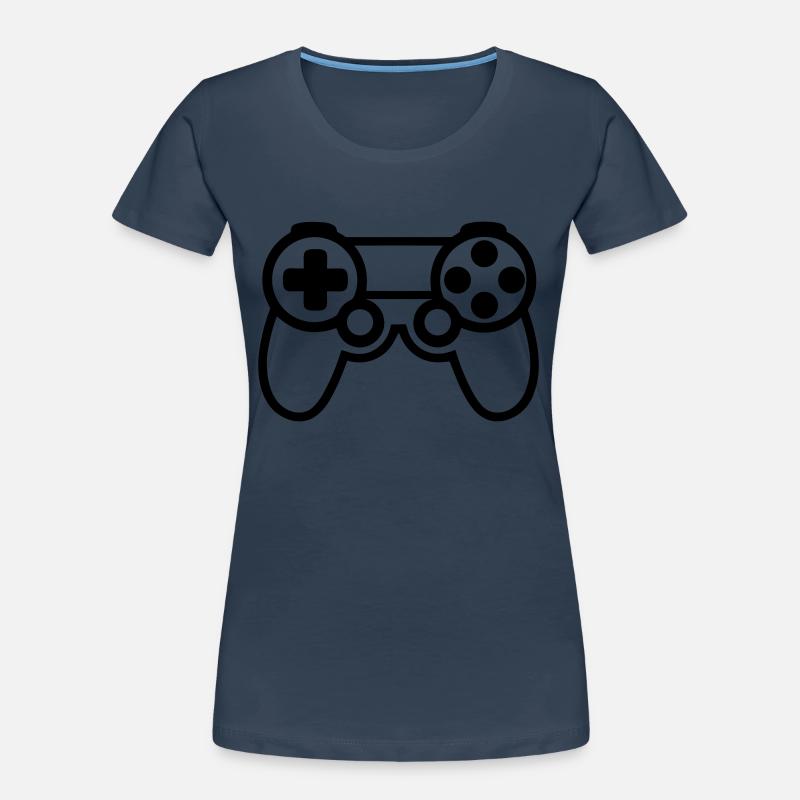 Controller per videogiochi Maglietta ecologica premium da donna