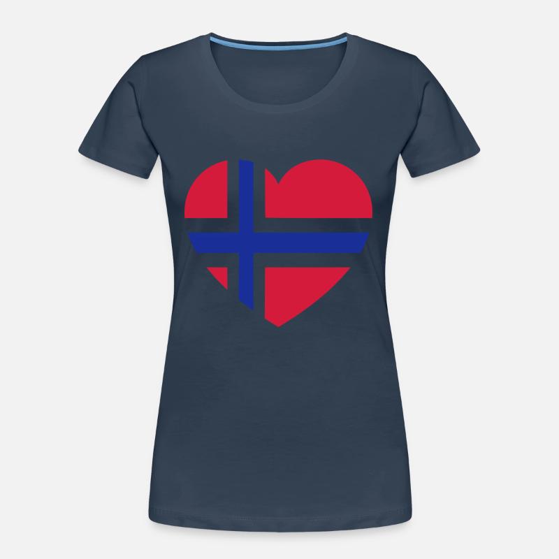 norway Frauen Premium Bio T-Shirt
