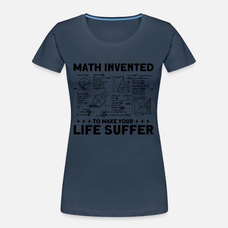 Math Mathematics Science Math Gift Women's Premium Organic T-Shirt