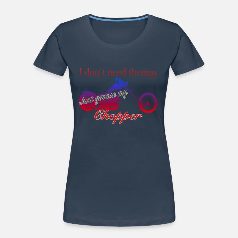 Self-therapy chopper Women's Premium Organic T-Shirt
