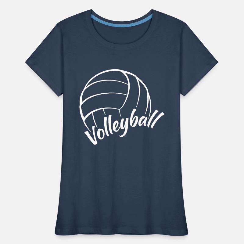 Volleyball Frauen Premium Bio T-Shirt