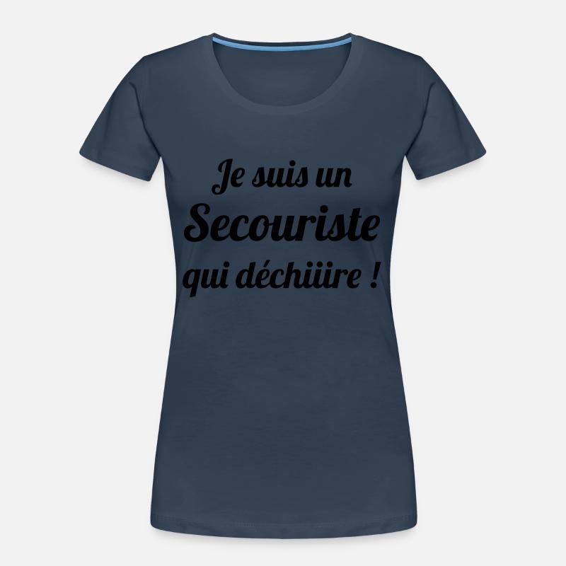 Secourisme / Secouriste / Secours / Secourir T-shirt bio Premium Femme