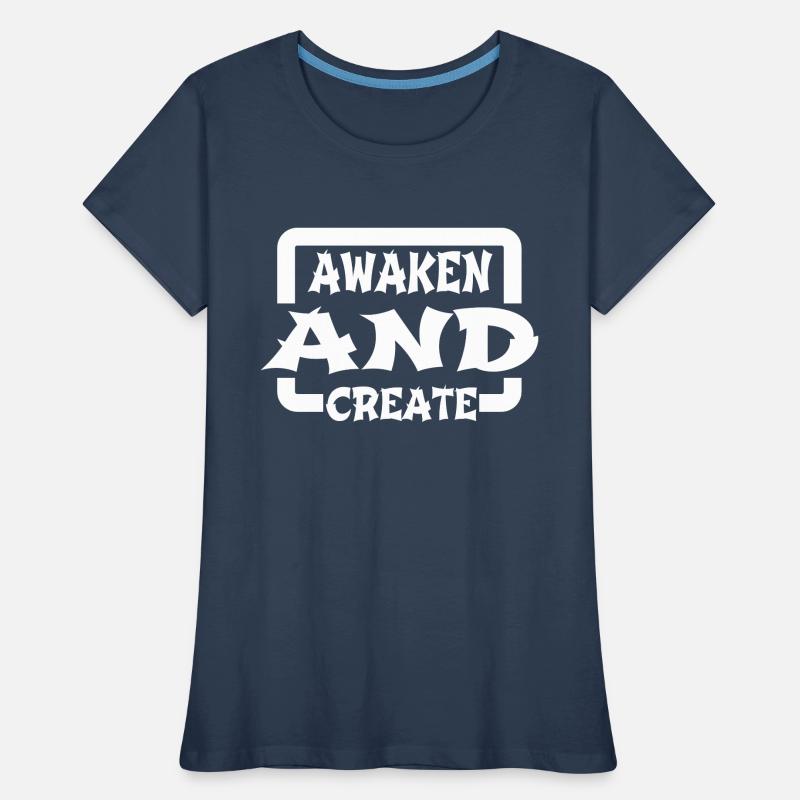 Illumination, expérience, innovation et progrès T-shirt bio Premium Femme