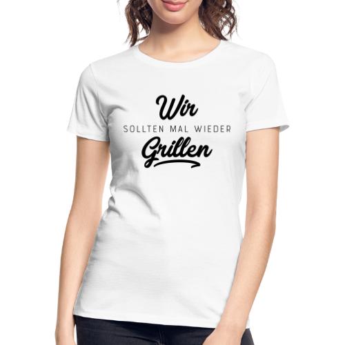 Grillen - Frauen Premium Bio T-Shirt