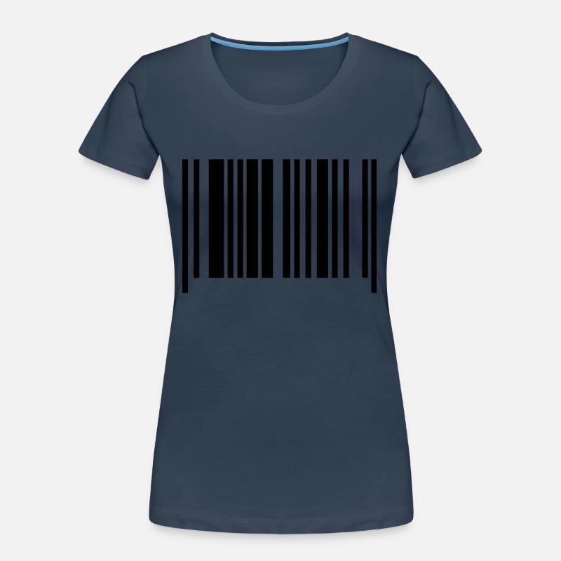 barcode Frauen Premium Bio T-Shirt