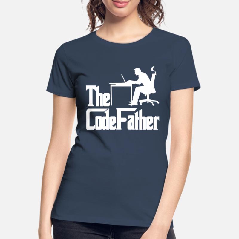 The Codefather Programmer Coder Developer Software Frauen Premium Bio T-Shirt
