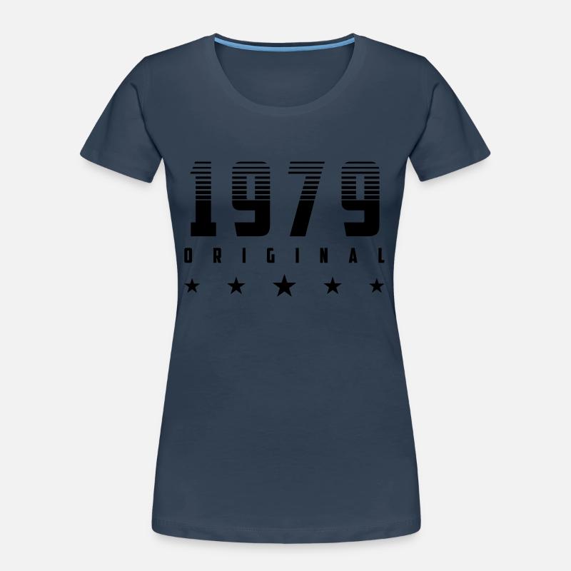 | changeable de couleur Original 1979 Année de naissance T-shirt bio Premium Femme