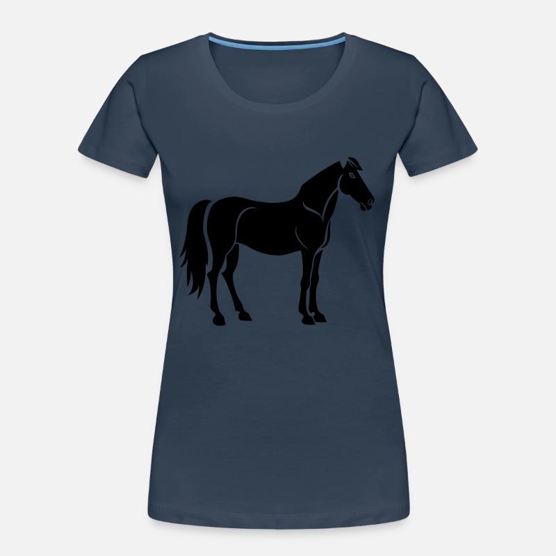 Cheval T-shirt bio Premium Femme