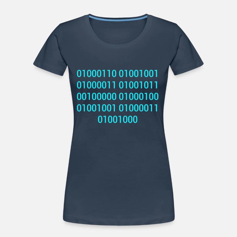 BINARY CODE / BINARY CODE F**K YOU GIFT IDEA Women's Premium Organic T-Shirt