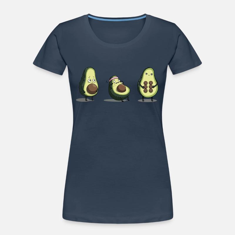 Évolution du corps de l’avocat T-shirt bio Premium Femme