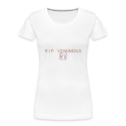 Rip Venomous White T-Shirt woman - Vrouwen premium bio T-shirt