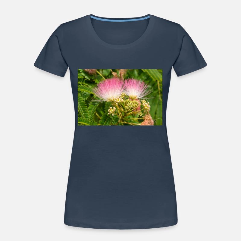 Persian silk tree also pink silk tree also mimosa Women's Premium Organic T-Shirt
