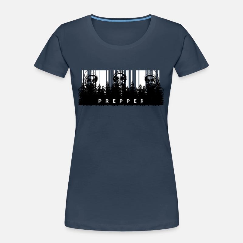 Prepper Code Frauen Premium Bio T-Shirt