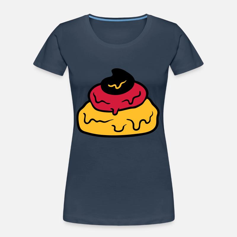 tas de merde petits tas dégoûtant 3 couleurs natio T-shirt bio Premium Femme