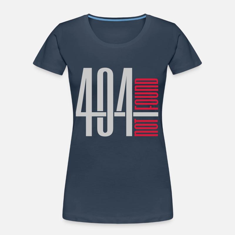 404 not found Error Frauen Premium Bio T-Shirt