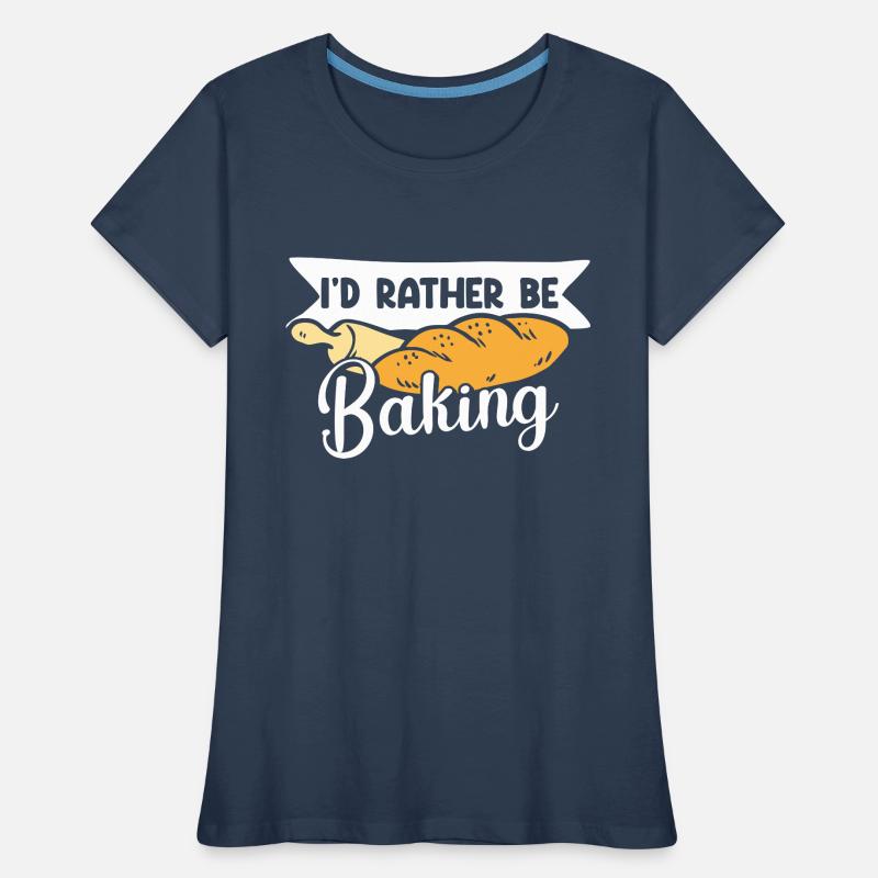 Bread Baking Baker Bakery Sourdough Women's Premium Organic T-Shirt