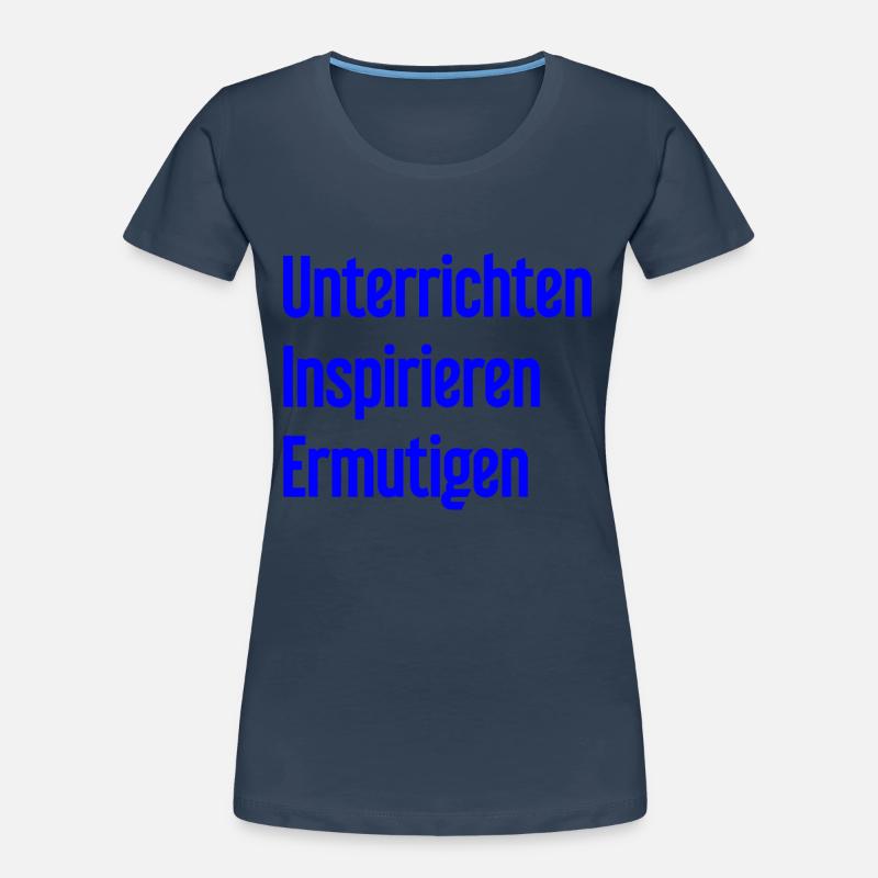 Teaching Inspiring Encouraging Women's Premium Organic T-Shirt