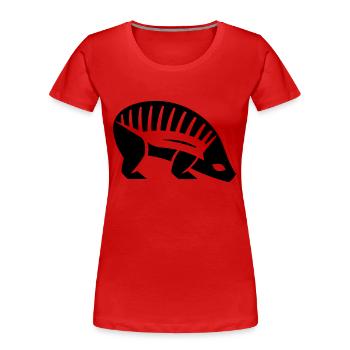 Armadillo - Women's Premium Organic T-Shirt -  - Front - Mia (176cm)