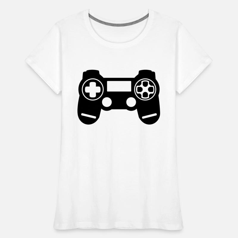 Video game controller Women's Premium Organic T-Shirt