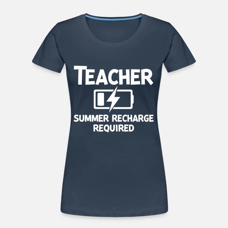 Recharge d’été pour les enseignants T-shirt bio Premium Femme