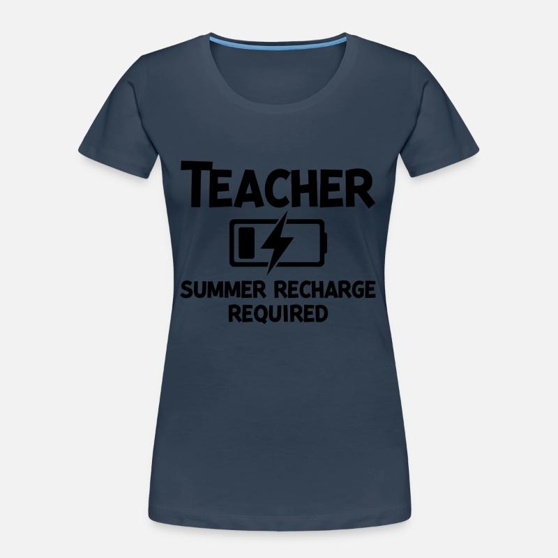 Recharge d’été pour les enseignants T-shirt bio Premium Femme