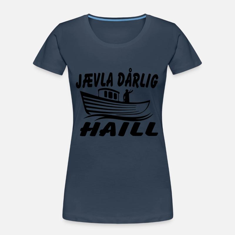 de grêle T-shirt bio Premium Femme