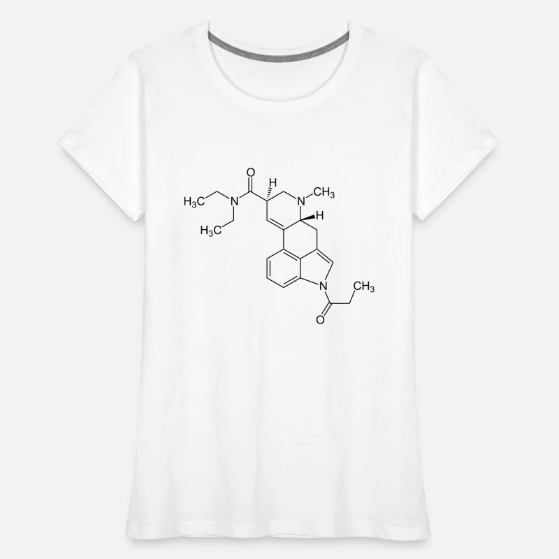 Formule de structure 1P LSD - noir T-shirt bio Premium Femme